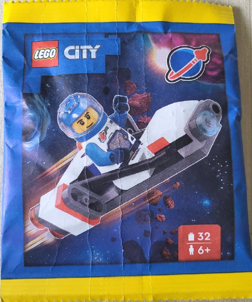 LEGO 952504 Astronaut with Spaceship paper bag