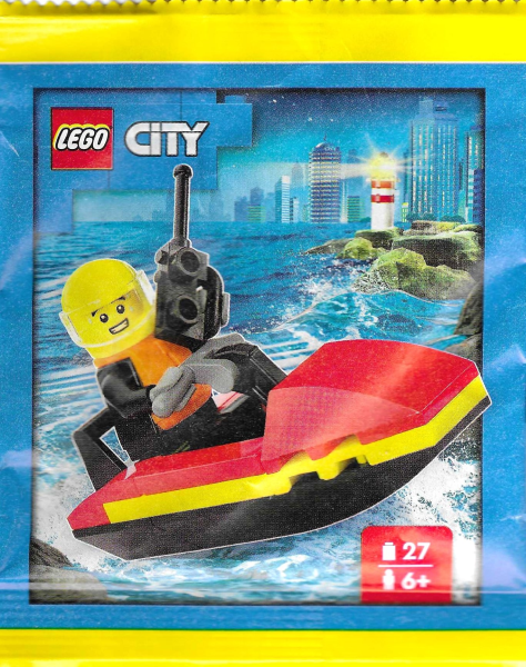 LEGO 952505 Rescue Mission with Jet Boat paper bag