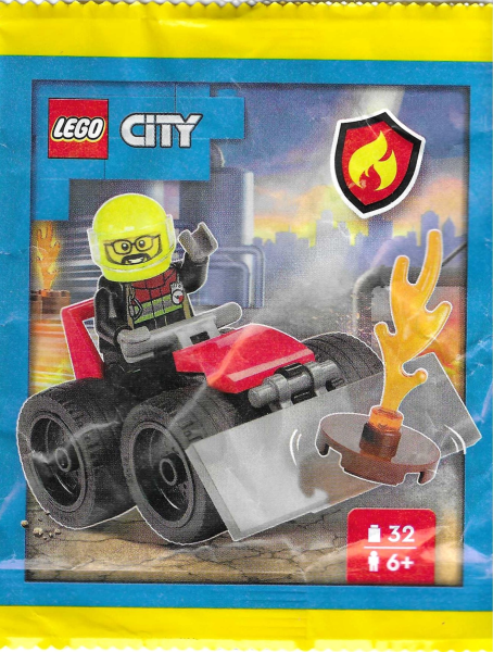 LEGO 952506 Firefighter with Buggy paper bag