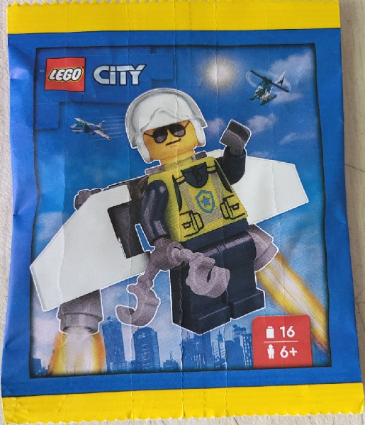 LEGO 952507 Police Officer with Jet Pack paper bag