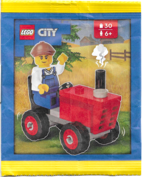 LEGO 952509 Farmer with Tractor paper bag