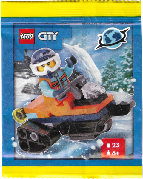 LEGO 952512 Arctic Explorer with Snowmobile paper bag