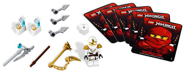 LEGO 9554 Zane ZX polybag