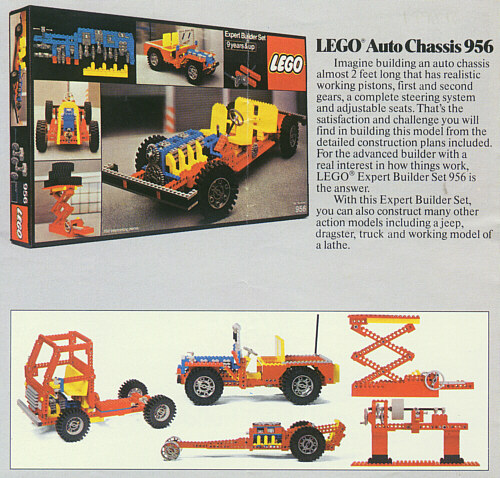 LEGO 956 Auto Chassis