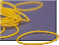 LEGO 970004 Yellow Band (Pack of 25)