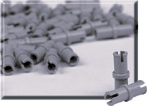 LEGO 970012 Gray Connector Peg (Pack of 100)