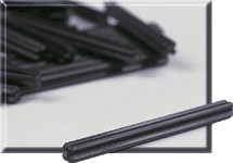 LEGO 970015 Black 6 Stud Axle (Pack of 50)