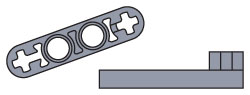 LEGO 970030 Lift Arm (Pack of 50)