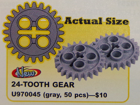 LEGO 970045-2 24-Tooth Gear
