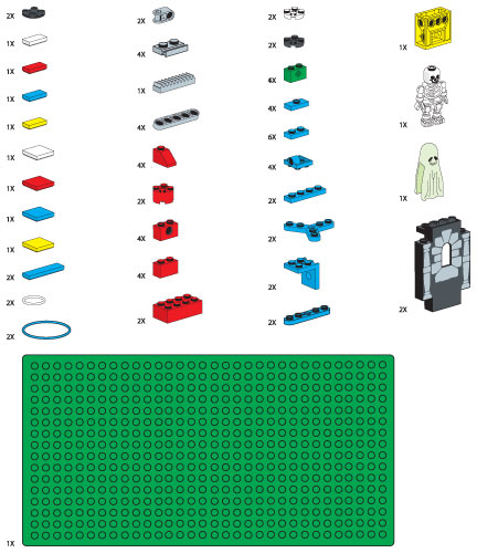 LEGO 970089 Special Elements for Amusement Park Set