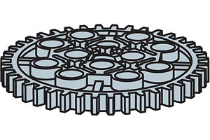 LEGO 970627 40 Tooth Gears (Pack of 25)