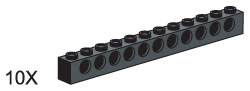 LEGO 970637 1 x 12 Beams
