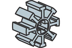 LEGO 970640 Tacho Wheels (Pack of 20)