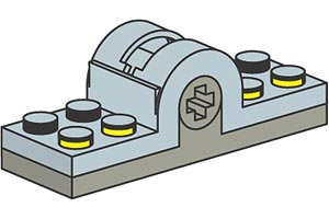 LEGO 970653 Pole Reversing Switch