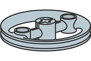 LEGO 970662 Steering Wheels (Pack of 25)