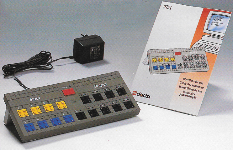 LEGO 9751 Control Lab Serial Interface & Adapter