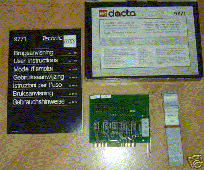LEGO 9771 Interface Card and Cable for TC Logo - IBM compatible