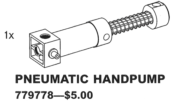 LEGO 9778-2 Pneumatic Handpump