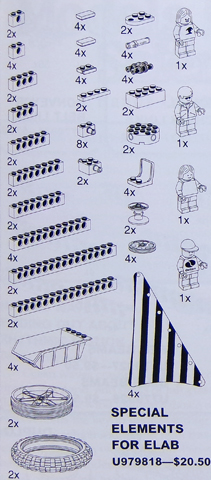 LEGO 9818 Special Elements for eLAB
