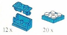 LEGO 9820 Geared Turntable