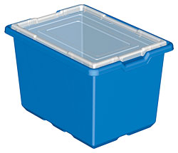 LEGO 9840 Blue Storage Bin, X-Large (16.5in x 12in x 10in)