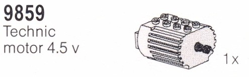 LEGO 9859 Motor (4.5V)