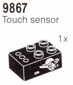LEGO 9867 Touch Sensor (4.5V)