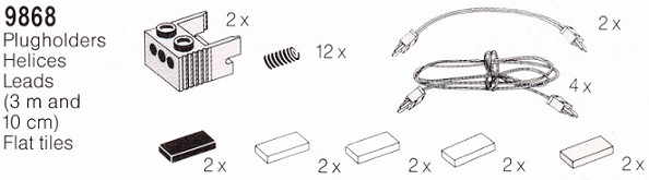 LEGO 9868 Plugholders and Leads