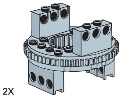 LEGO 9876 Large Turntables