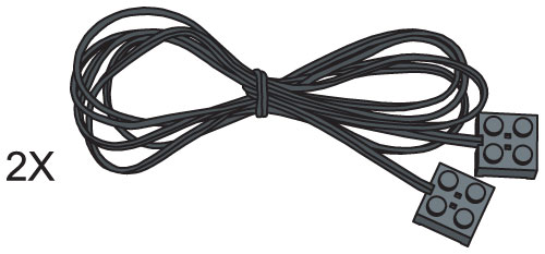 LEGO 991118 3M Connecting Lead (Set of 2)