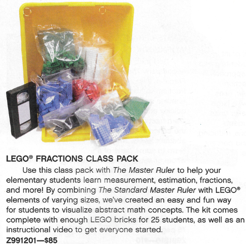 LEGO 991201 Fractions Class Pack