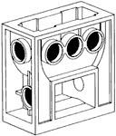 LEGO 9918 Gear Block, Yellow