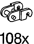 LEGO 9937 Small Chain Links