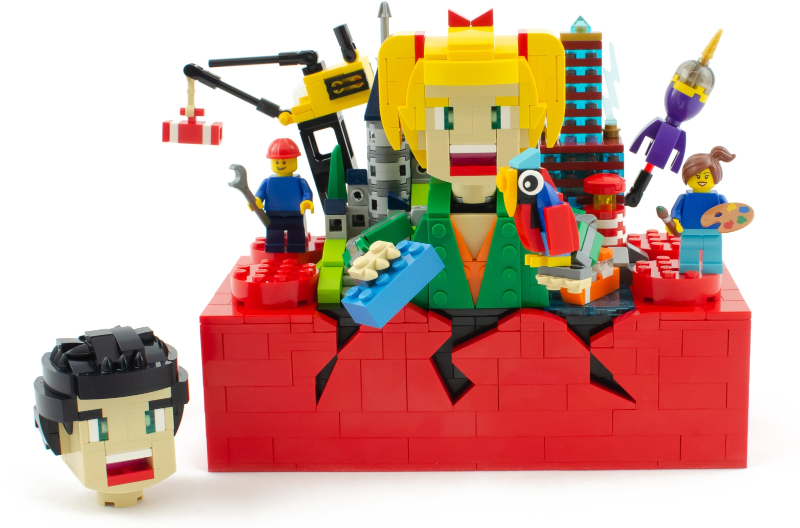 LEGO BL19009 Imagine It! Build It!