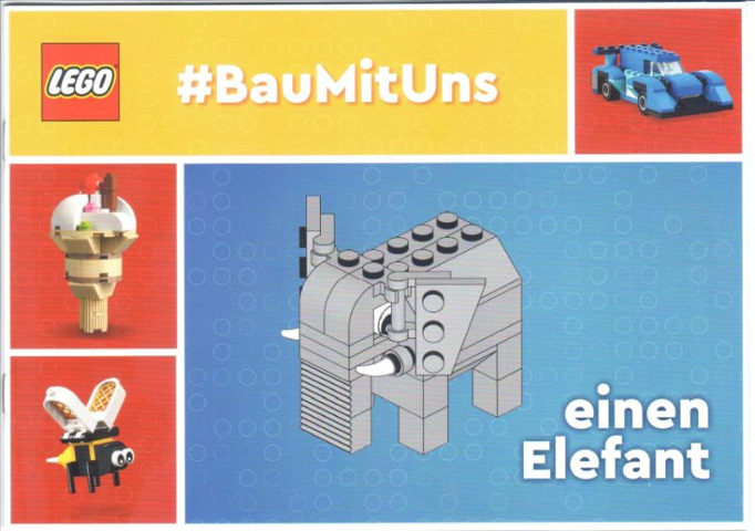 LEGO BMU01 BauMitUns einen Elefant (German)