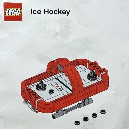 LEGO BRICKSWORLD3 LEGO Certified Store Grand Opening Exclusive Set, Resorts World Sentosa, Singapore - Ice Hockey