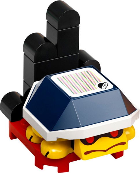 LEGO char01-4 Buzzy Beetle, Super Mario, Series 1 (Complete Set)