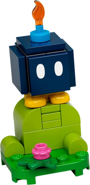LEGO char01-6 Bob-omb, Super Mario, Series 1 (Complete Set)