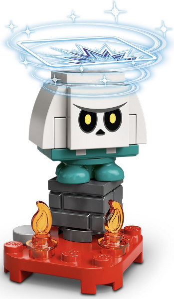 LEGO char02-10 Bone Goomba, Super Mario, Series 2 (Complete Set)
