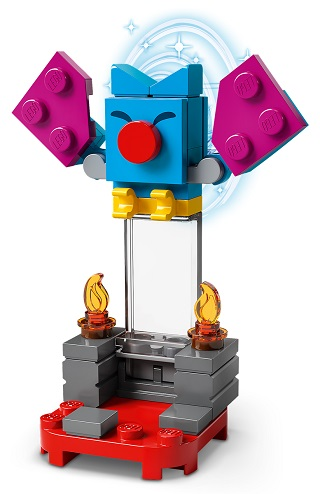 LEGO char03-5 Swoop, Super Mario, Series 3 (Complete Set)