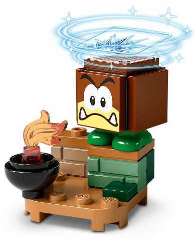 LEGO char03-6 Galoomba, Super Mario, Series 3 (Complete Set)