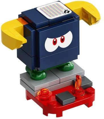 LEGO char04-4 Bully, Super Mario, Series 4 (Complete Set)