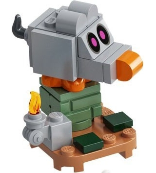LEGO char04-9 Scaredy Rat, Super Mario, Series 4 (Complete Set)
