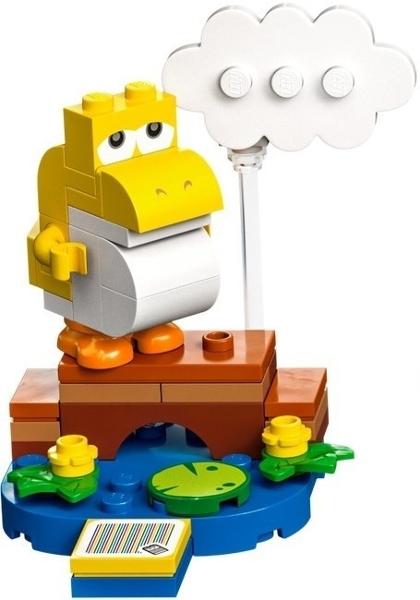 LEGO char05-2 Baby Yoshi, Super Mario, Series 5 (Complete Set)