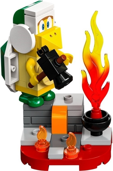 LEGO char05-4 Hammer Bro, Super Mario, Series 5 (Complete Set)