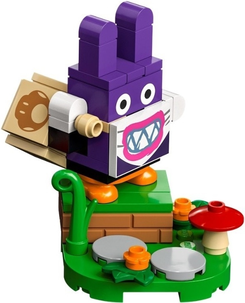 LEGO char05-7 Nabbit, Super Mario, Series 5 (Complete Set)