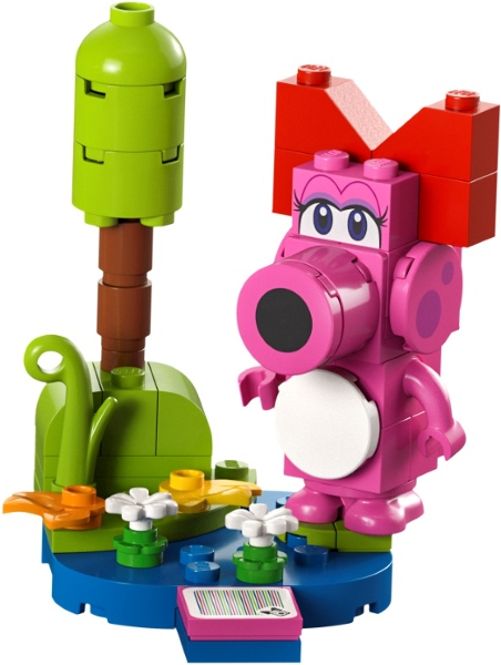 LEGO char06-4 Birdo, Super Mario, Series 6 (Complete Set)