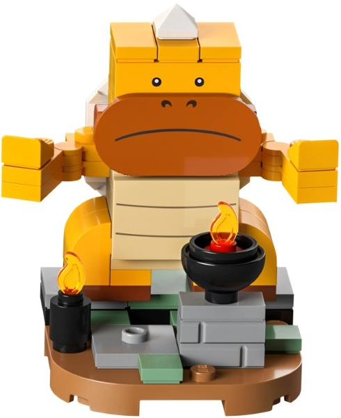 LEGO char06-6 Sumo Bro, Super Mario, Series 6 (Complete Set)