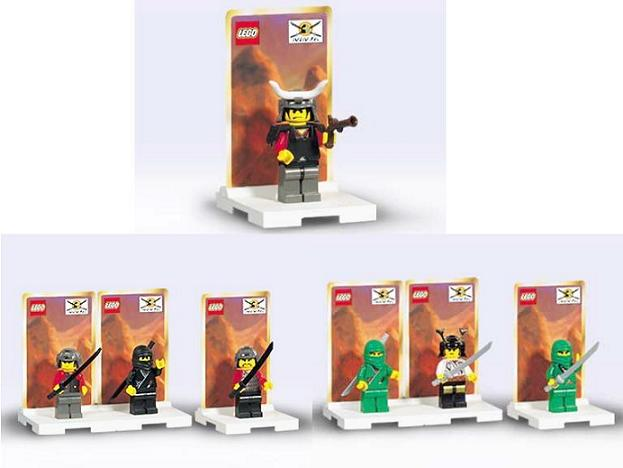 LEGO cnminifigures Ninja Minifigure Packs 3-Pack