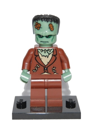 LEGO col04-7 The Monster, Series 4 (Complete Set with Stand and Accessories)